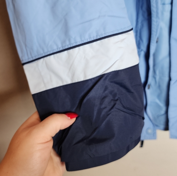 Columbia Insulated Light Blue Winter Jacket Coat Women's Medium Packable Hood - Picture 14 of 15